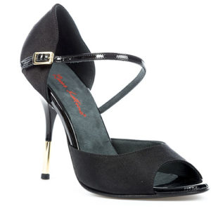 Rossolatino luna cini fino raso nero